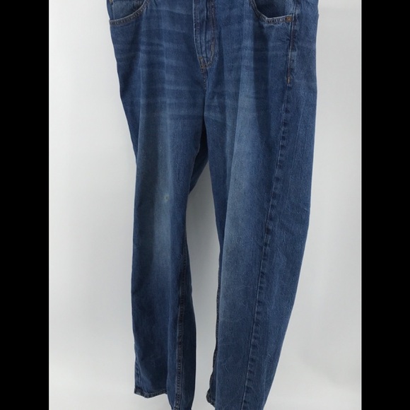Old Navy Mens Denim Blue Jeans 40X31 Straight Leg - Picture 2 of 8